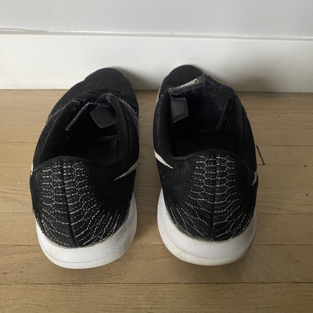 Nike Flex Fury Fitsole Black Athletic Running Shoes Mens Size 13 - Picture 7 of 9